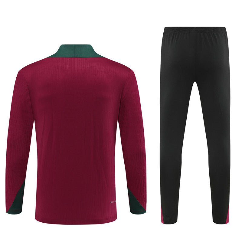 SURVÊTEMENT ROUGE FONCÉ PSG 24/25
