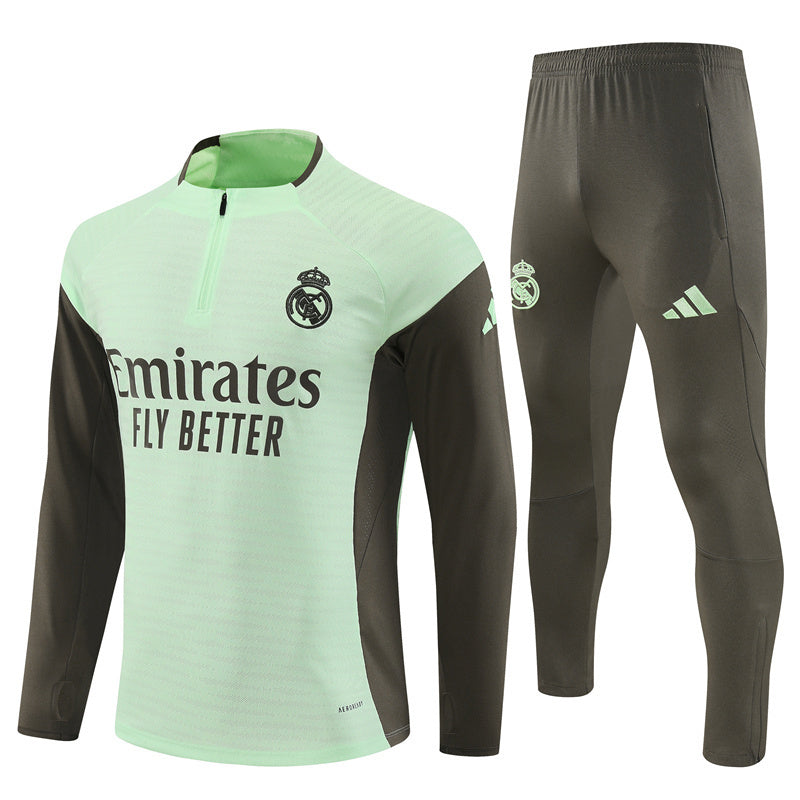 SURVÊTEMENT VERT ET GRIS REAL MADRID 25/26