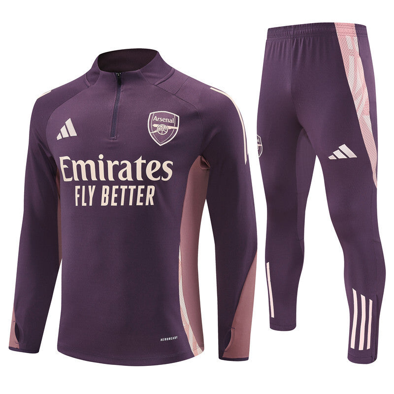 SURVÊTEMENT VIOLET ARSENAL 24/25