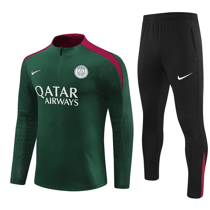 SURVÊTEMENT VERT FONCÉ PSG 24/25