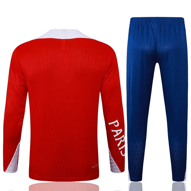 SURVÊTEMENT ROUGE ET BLANC PSG 25/26