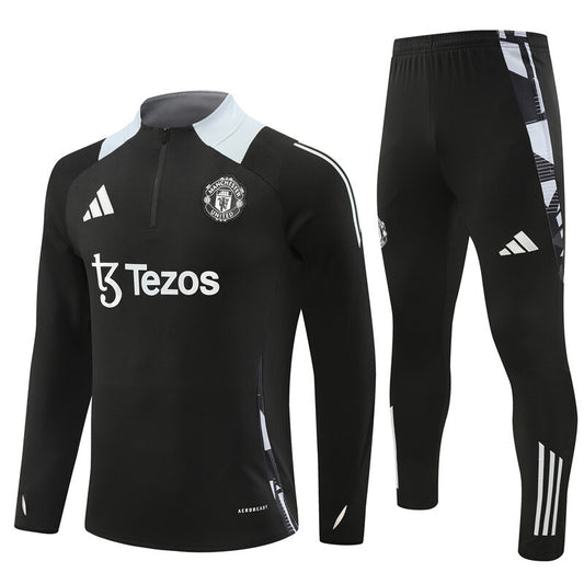 SURVÊTEMENT NOIR ET BLANC MANCHESTER UNITED 24/25