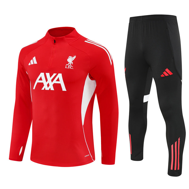 SURVÊTEMENT ROUGE ET BLANC LIVERPOOL 25/26