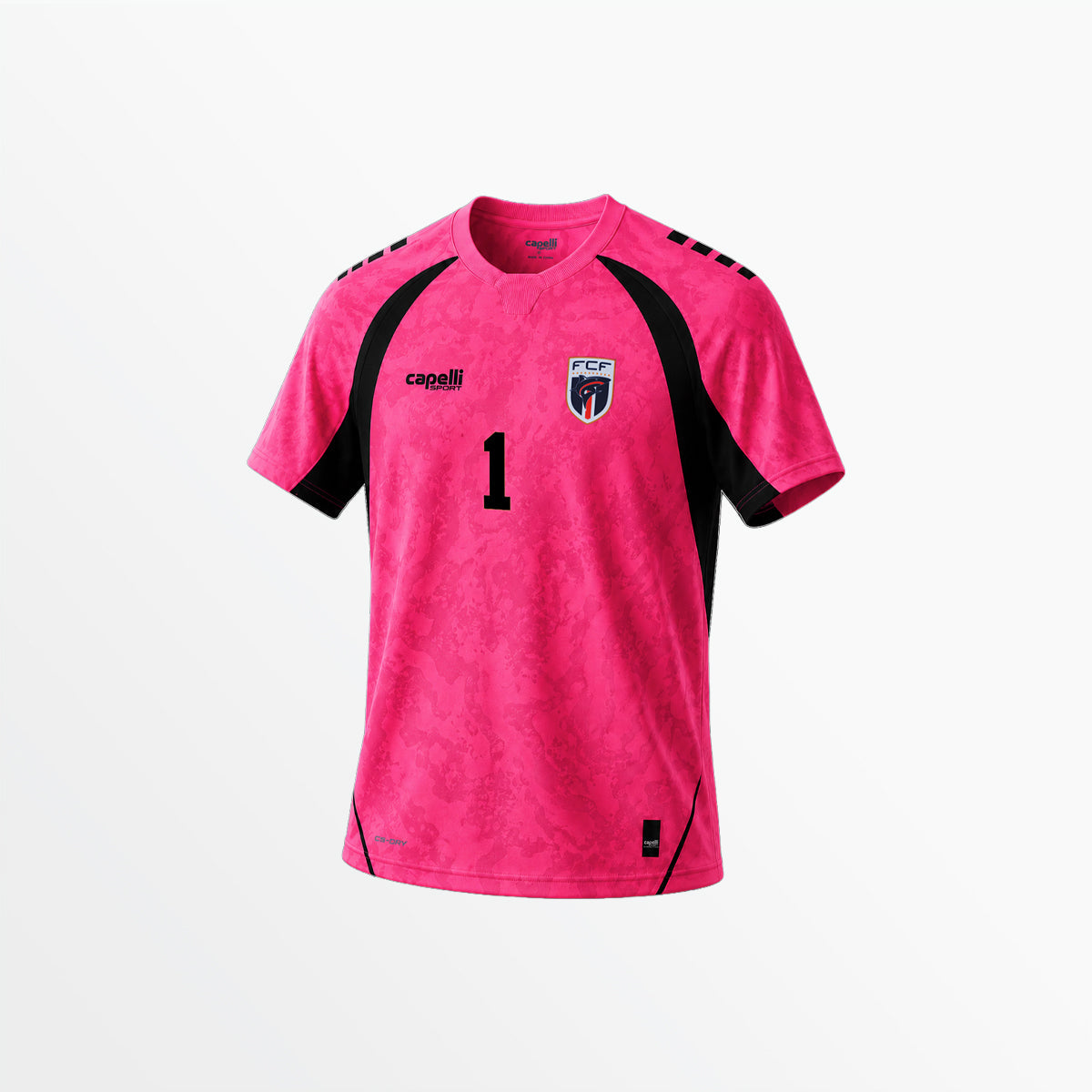 MAILLOT CAP VERT EDITION SPÉCIALE GARDIEN ROSE