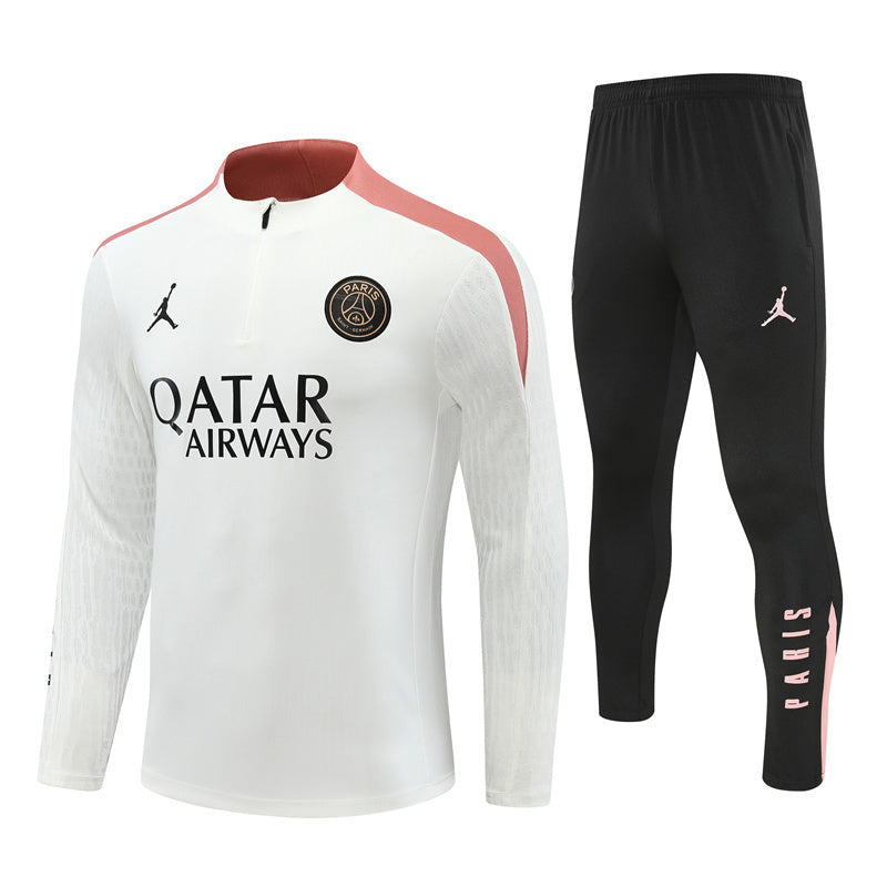 SURVÊTEMENT BLANC ET ROSE PSG 24/25