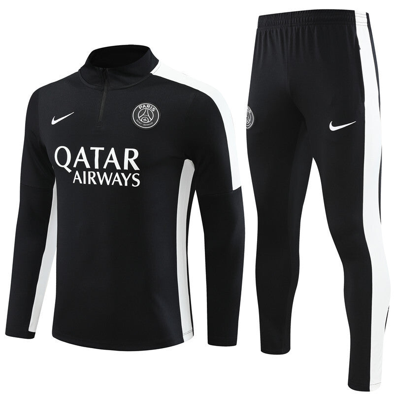SURVÊTEMENT NOIR ET BLANC PSG 24/25
