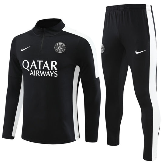 SURVÊTEMENT NOIR ET BLANC PSG 24/25