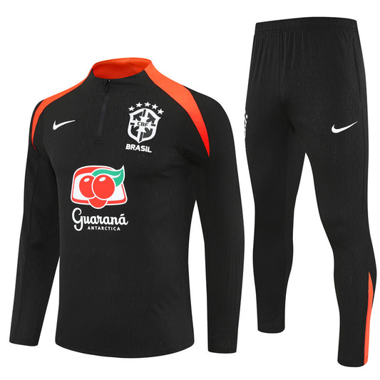 SURVÊTEMENT NOIR BRÉSIL 25/26
