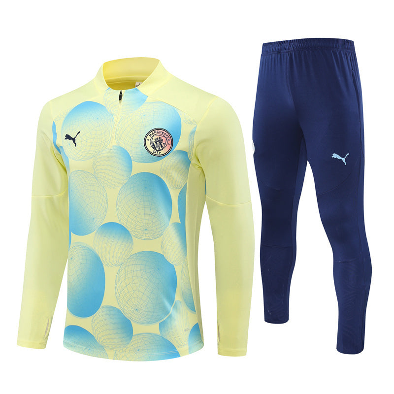 SURVÊTEMENT JAUNE ET BLEU MANCHESTER CITY 24/25