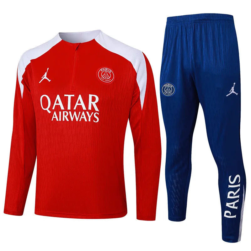 SURVÊTEMENT ROUGE ET BLANC PSG 25/26